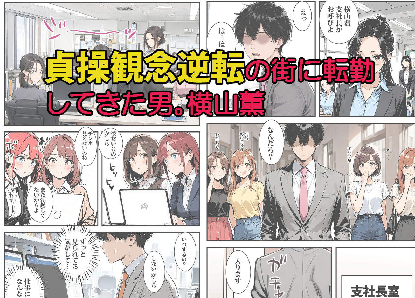 転勤した街は貞操観念逆転の街だった2 画像1