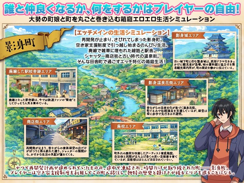 影身町SIM  箱庭エロエロ生活シミュレーション 画像2