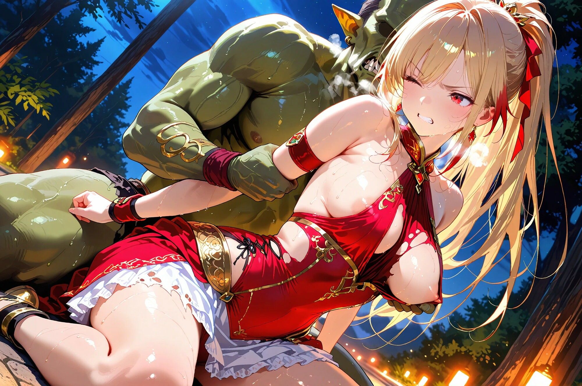 僕と契約した魔法少女がオークに凌●される vol.6 ルミナス・ブレイズ編 画像4
