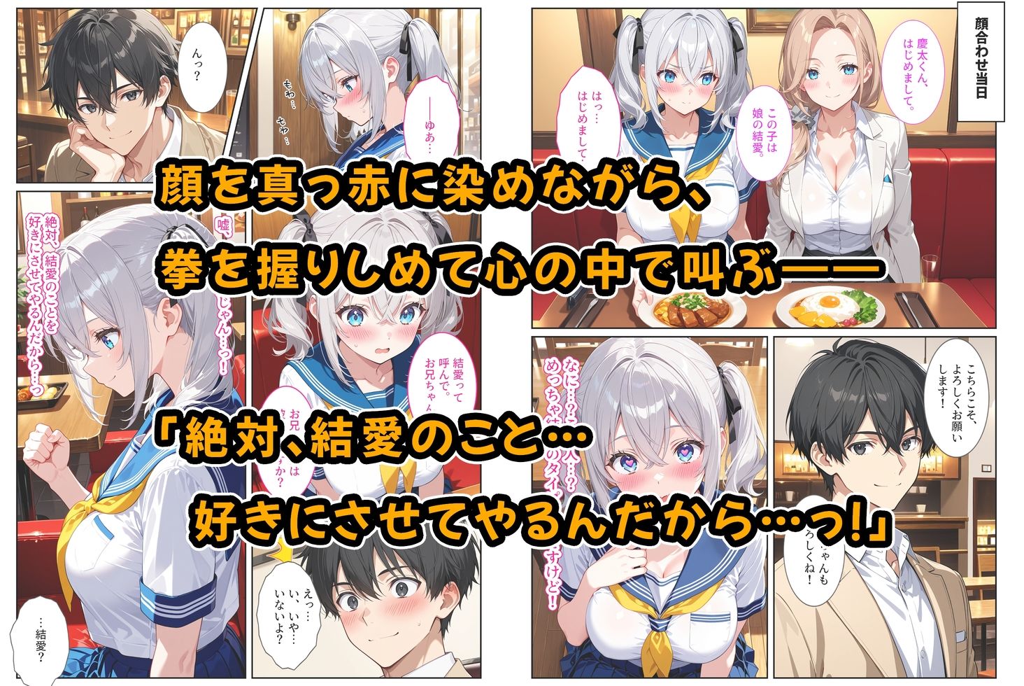 義妹ができたら幼馴染が嫉妬爆発！〜義妹と幼馴染のW爆乳ハーレム中出しセックス〜 画像3