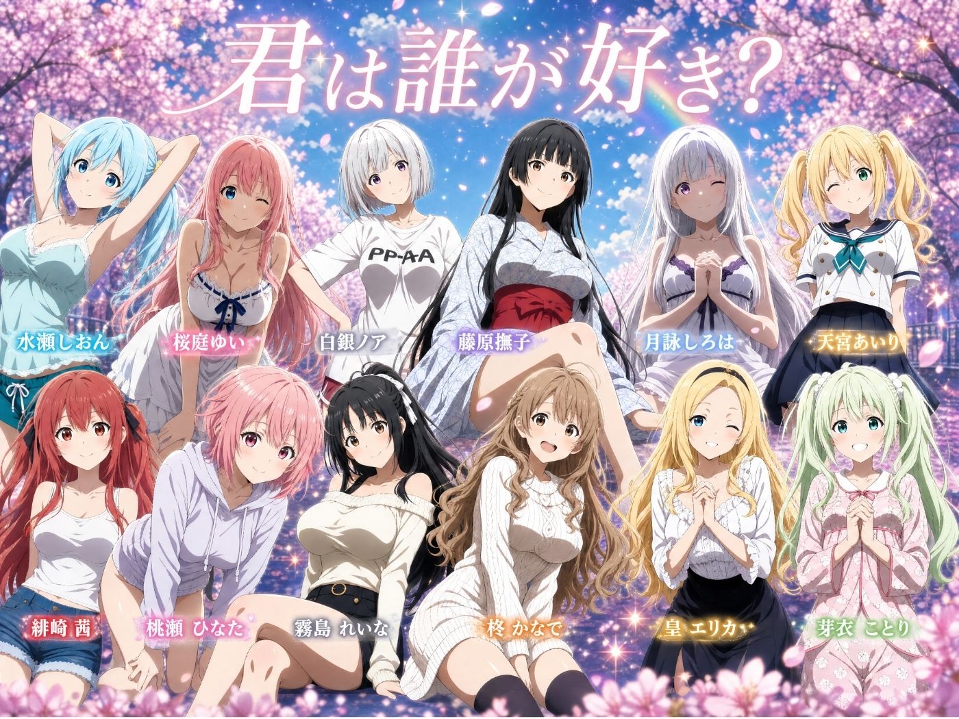 【美麗4K】3年1組あなたの彼女 〜学園生活で出会う最高の彼女たちとの物語〜【ED付き】 画像4