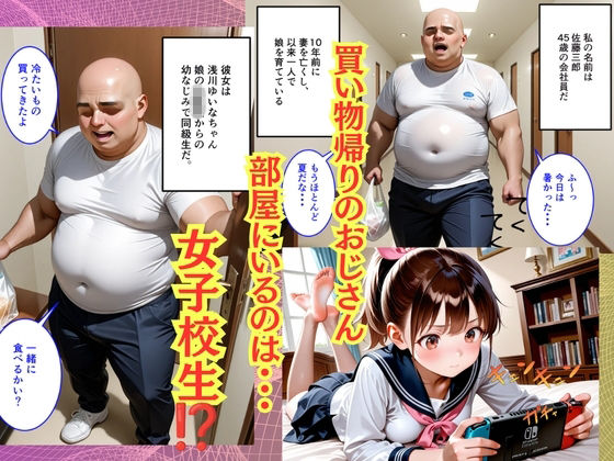 【500枚】妻を亡くして10年ご無沙汰だったおじさんが娘の同級生と子作りセックスしまくった話【女子校生】 画像2