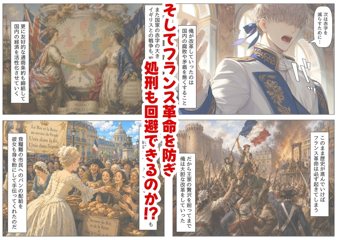 マリーアントワネットの夫に転生した俺は、ギロチン処刑を回避したい件 画像7