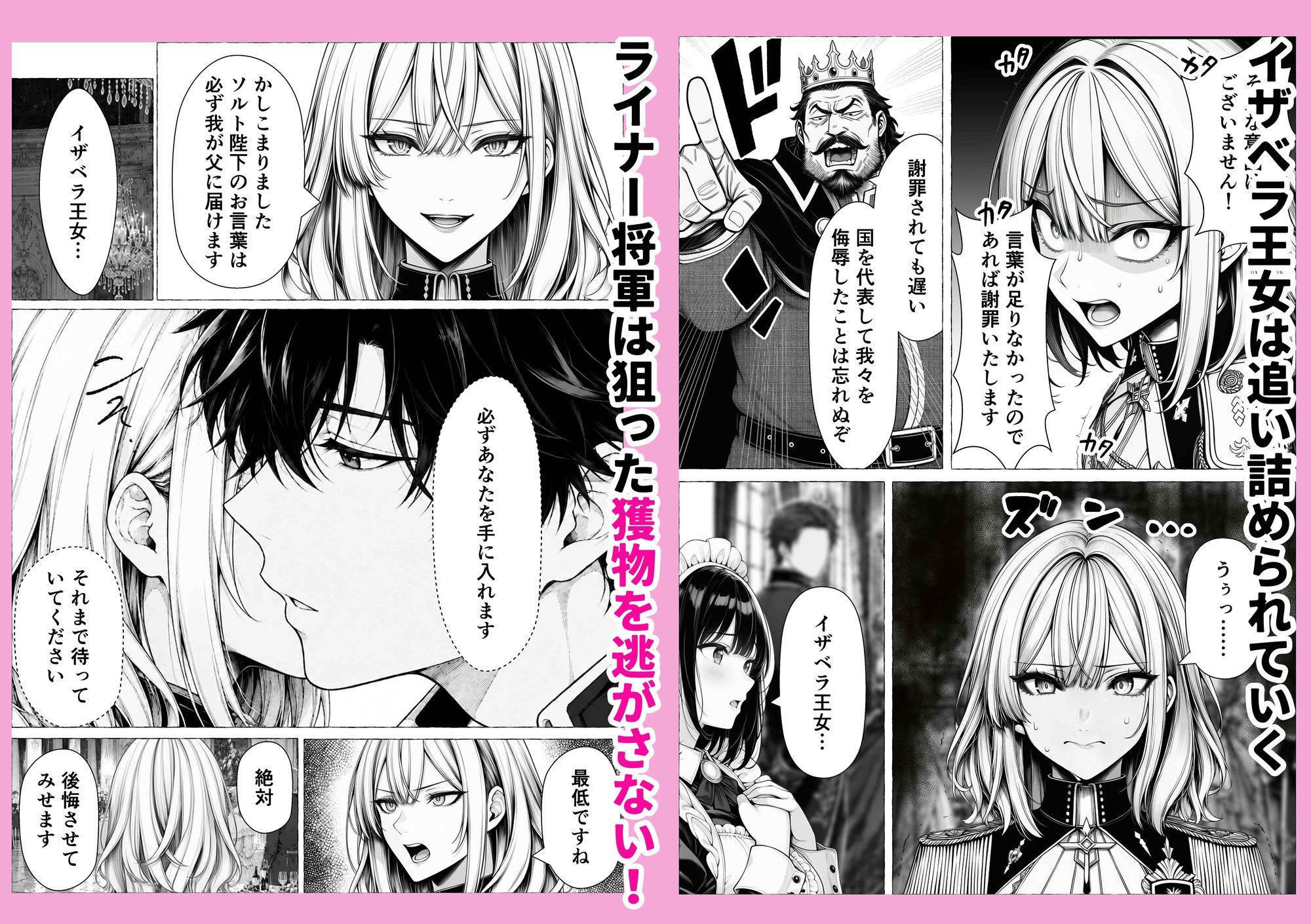 婚約者のいる敗戦国の王女が、信じた侍女に裏切られ気高い誇りごと男に堕とされるまで 画像5