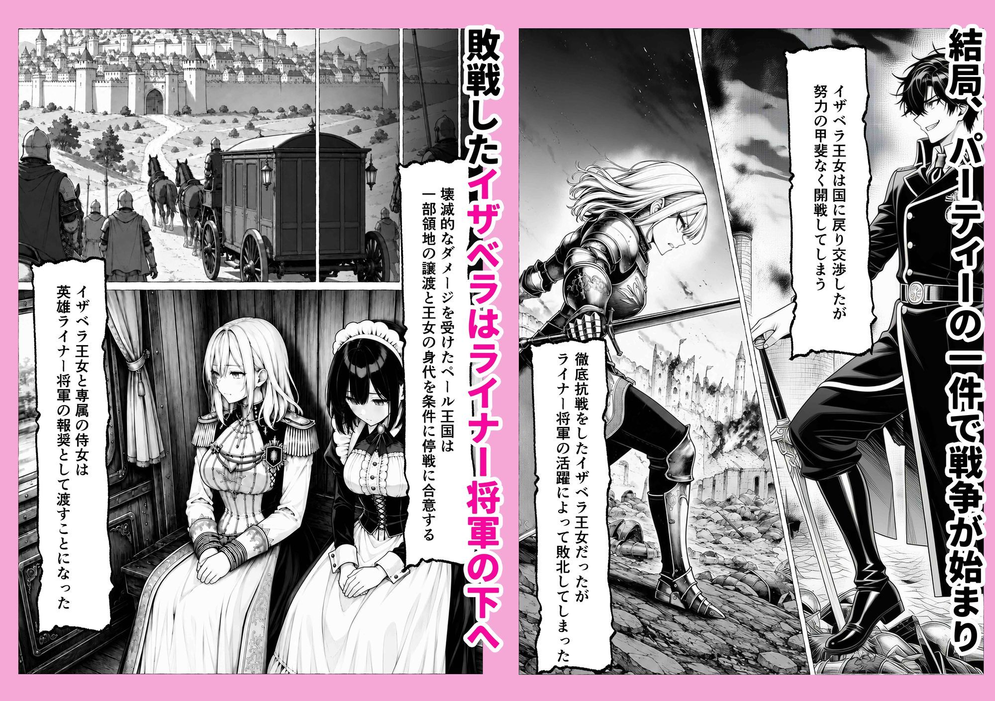 婚約者のいる敗戦国の王女が、信じた侍女に裏切られ気高い誇りごと男に堕とされるまで 画像6