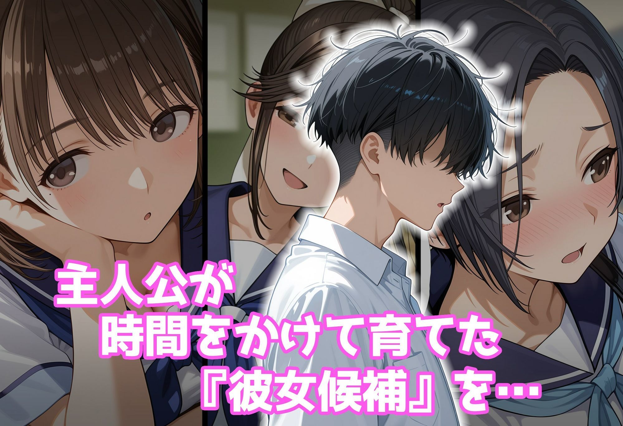 好感度強奪!あいつの彼女候補は全部俺のオナホ 画像2