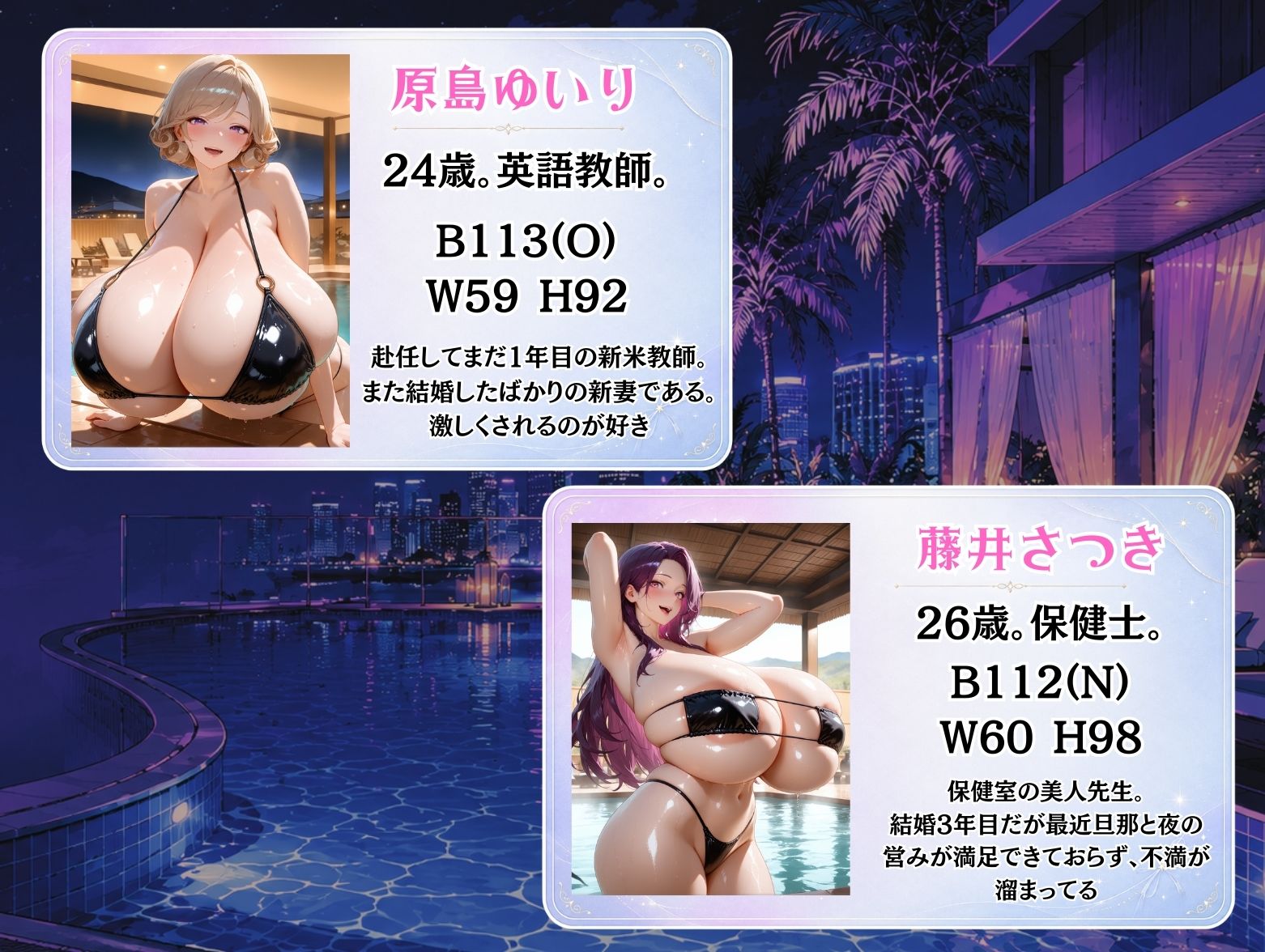 爆乳教師たちの淫らなリゾート休暇 画像4