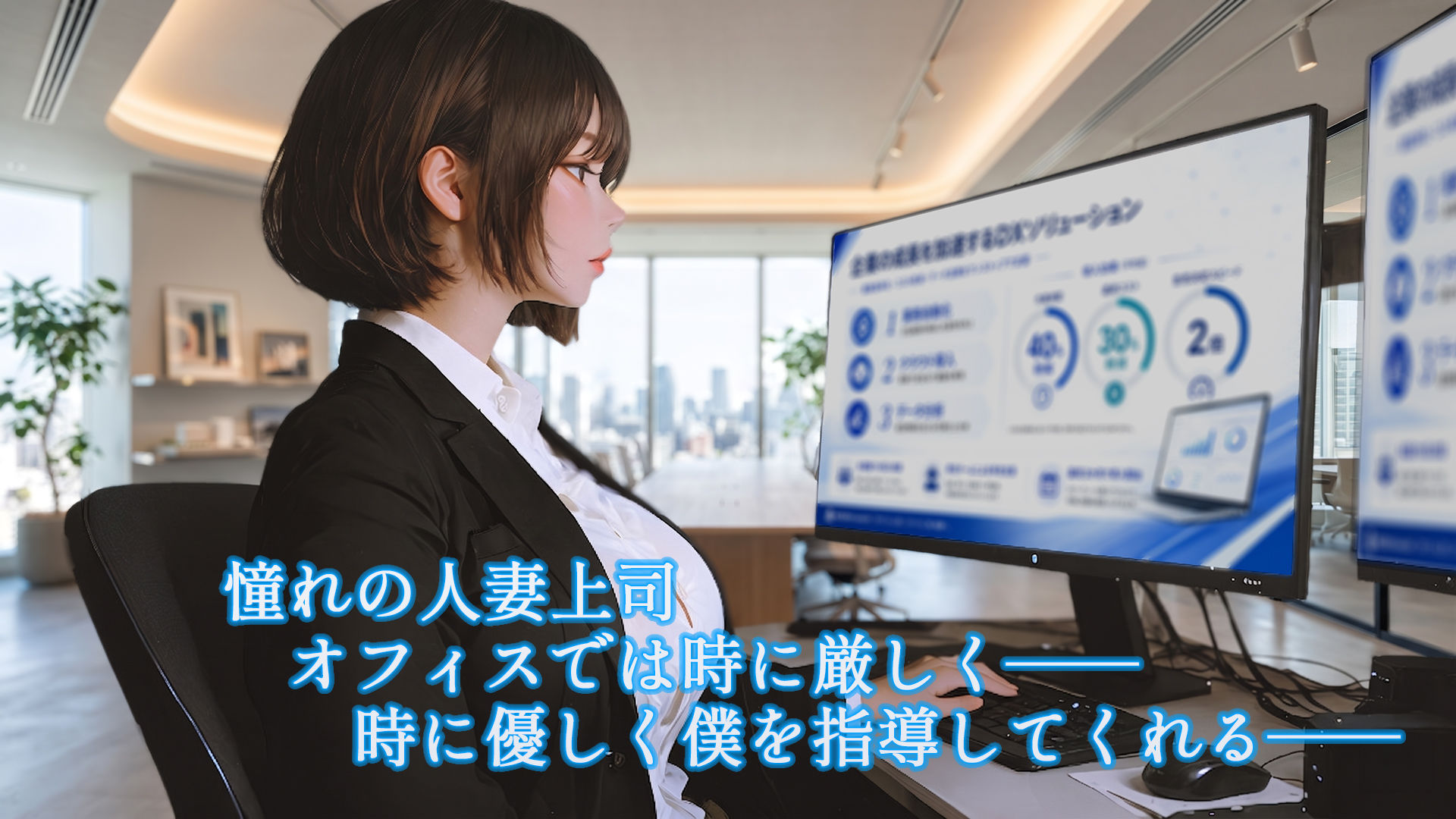今日、憧れの人妻上司をNTRます 画像3