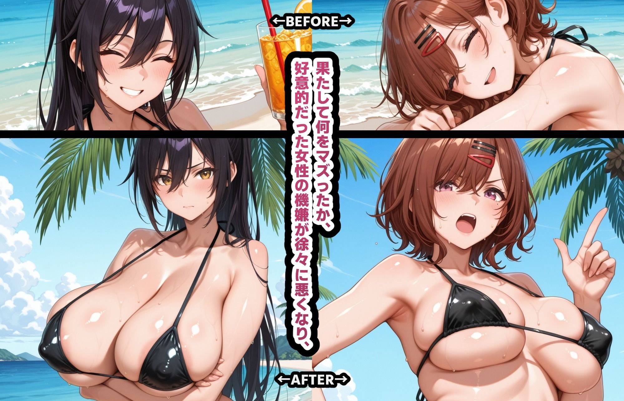 メチャクチャに嫌われてからのレ●プが一番気持ち良いから。【円香&咲耶】 画像1
