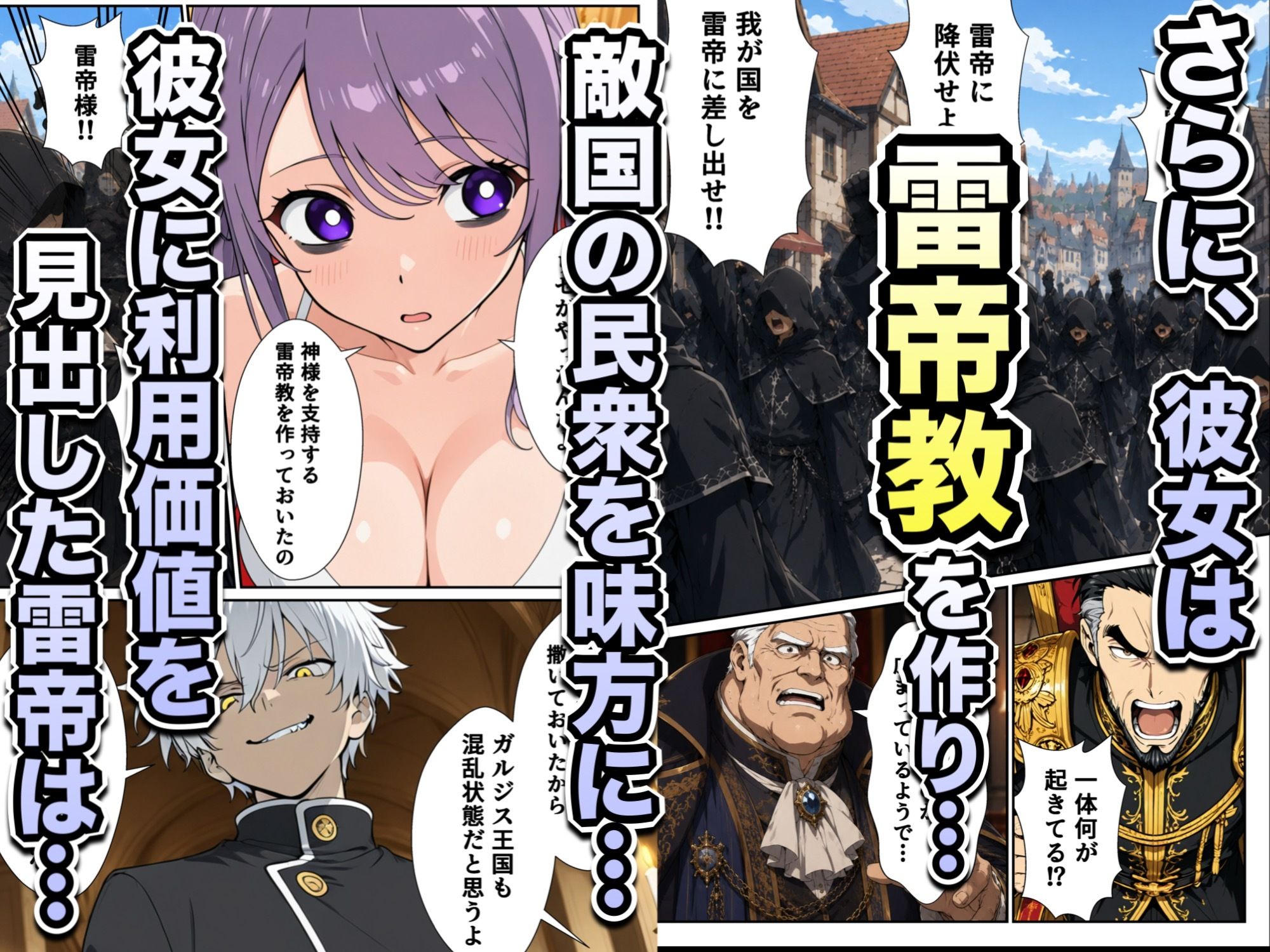 異世界召喚された最弱の雷魔法使い、体術で無双しまくり国へ復讐し、女全員を性奴●にした話2 画像5