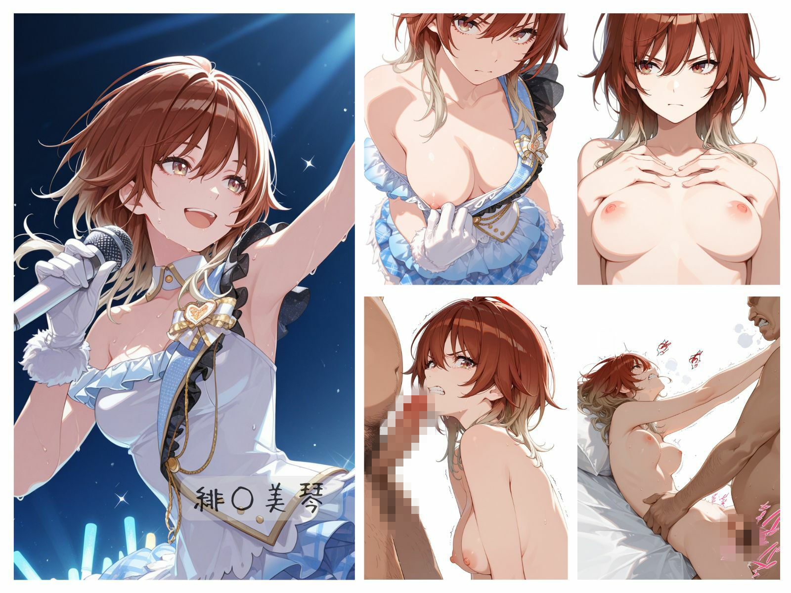シャイニーアイドル全裸図鑑 L’A○tica＆S○His編 画像6