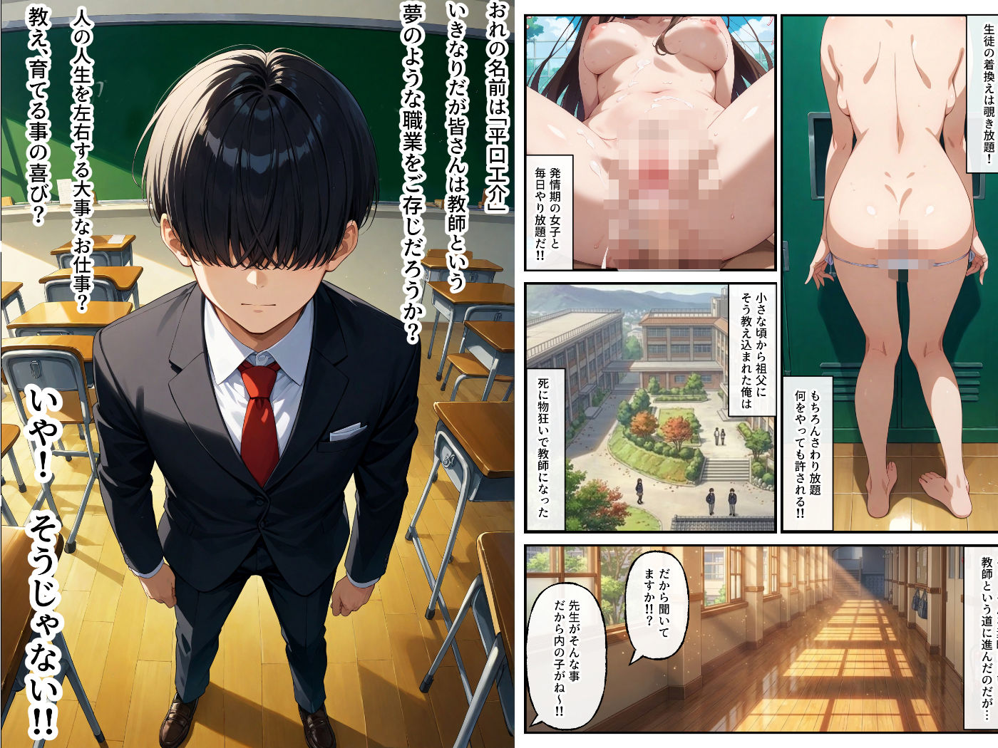 昭和教師法案で無双するおれ〜ターゲットは清楚で完璧な天使さま〜 画像1