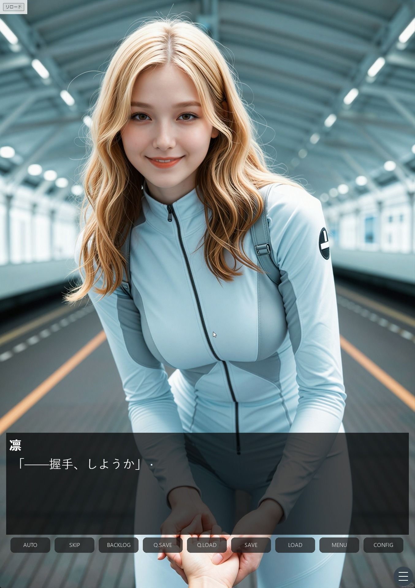 戦隊ヒロイン触手調教 〜黒霧村・堕ちない女ほど高く売れる〜＜ノベルゲーム＞（実写系） 画像2