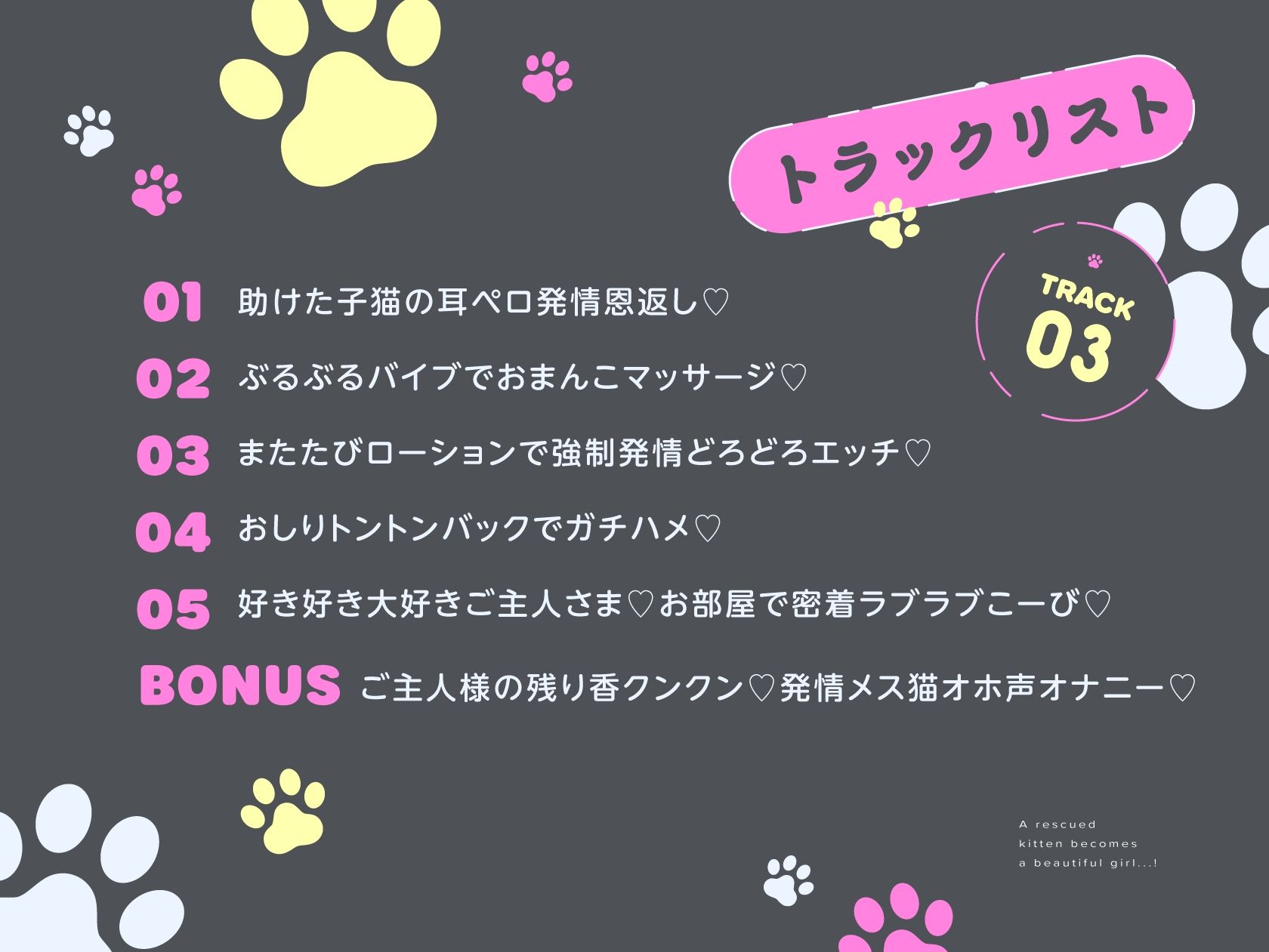 ダウナーにゃんこの恩返し 〜どスケベボディをオホ声調教〜 画像3