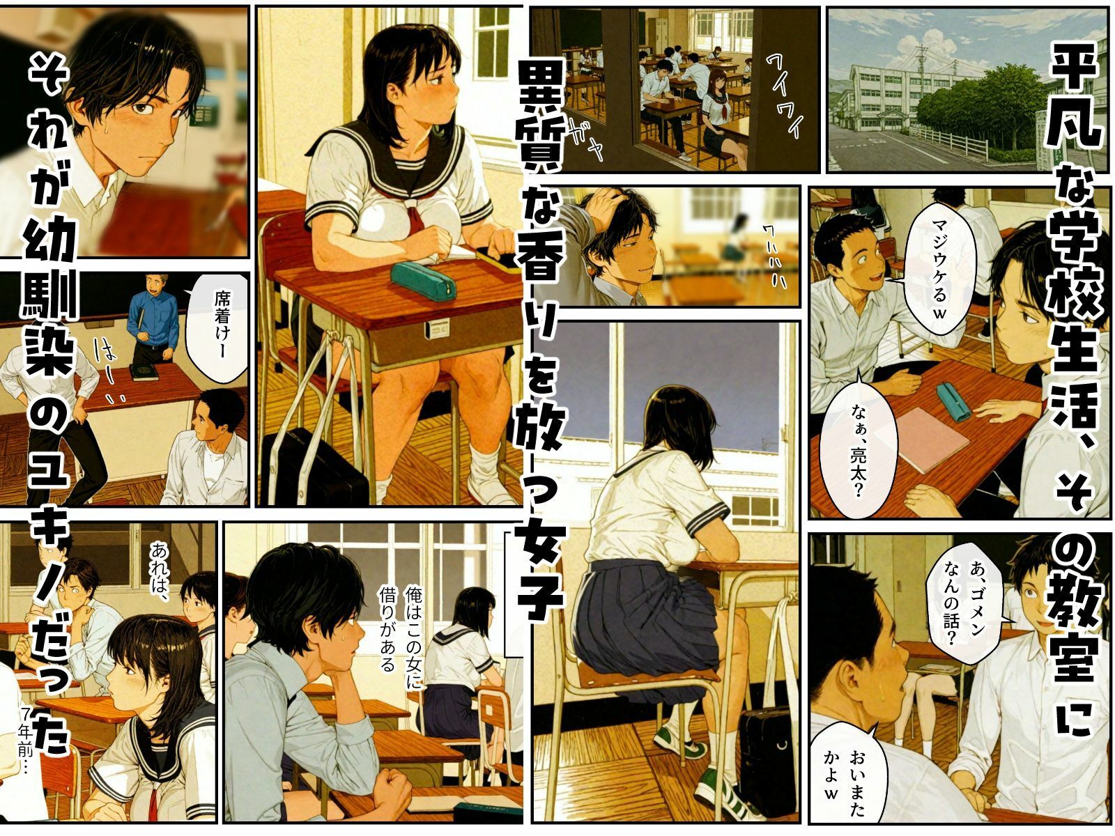 ポチャで体臭キツイ幼馴染とラブラブ仲直りセックス！？ 画像3