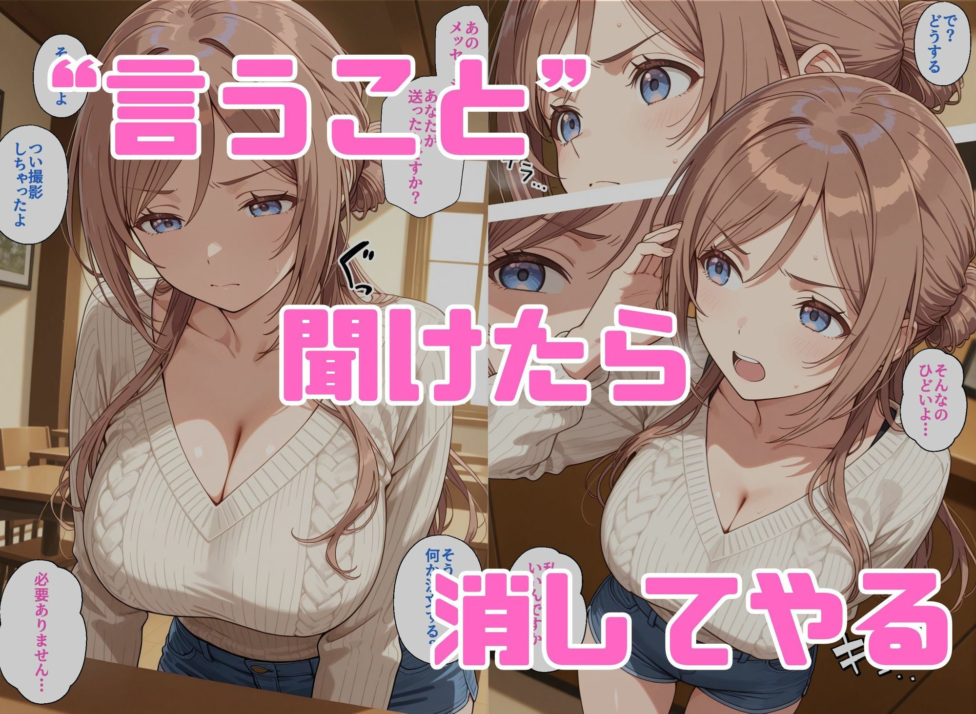 寝取られ女子 弱みをネタに支配された 姫〇莉波 画像2