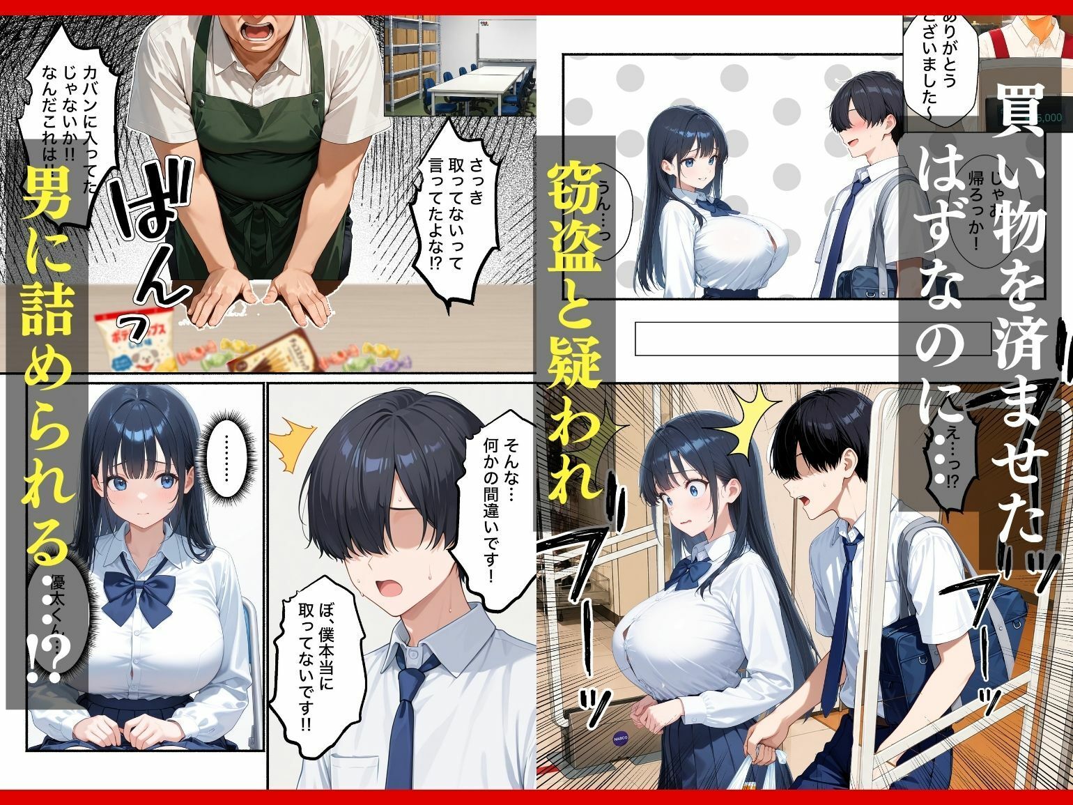 清楚系彼女が寝取られ絶頂しメス堕ちする話 画像3