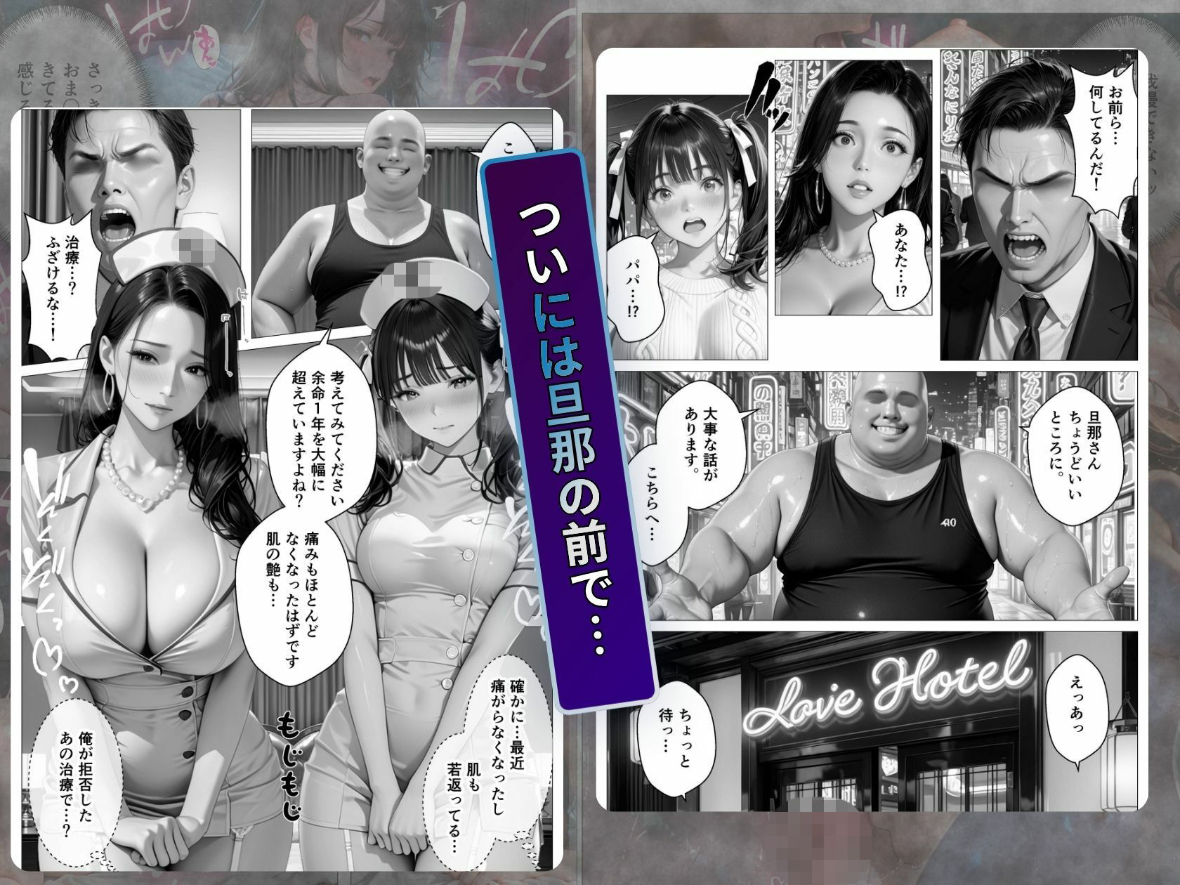 精液治療〜治療と称して放尿アクメするまで母娘を犯してみた〜 画像7