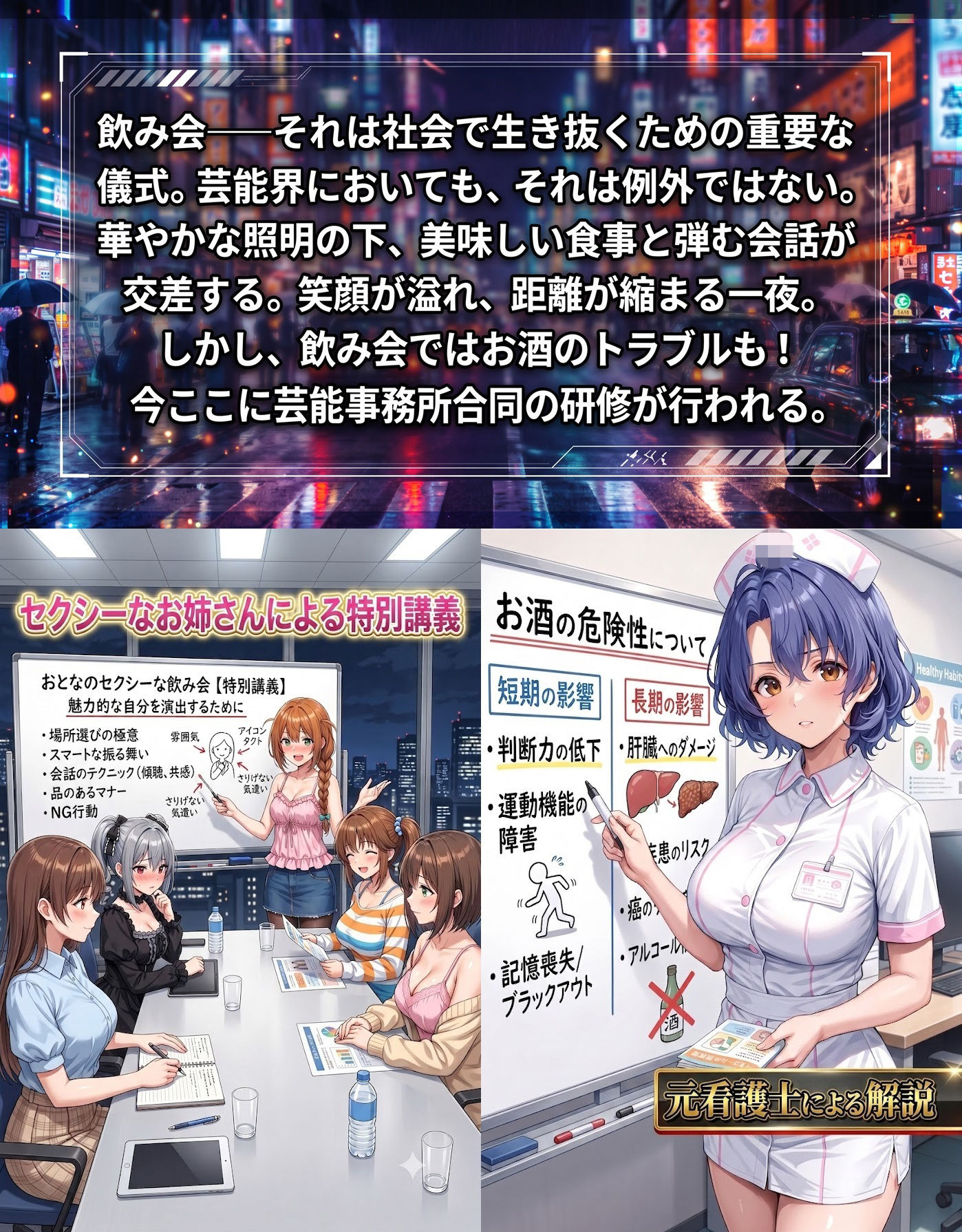 飲み会で喰われるアイドル達3 画像1