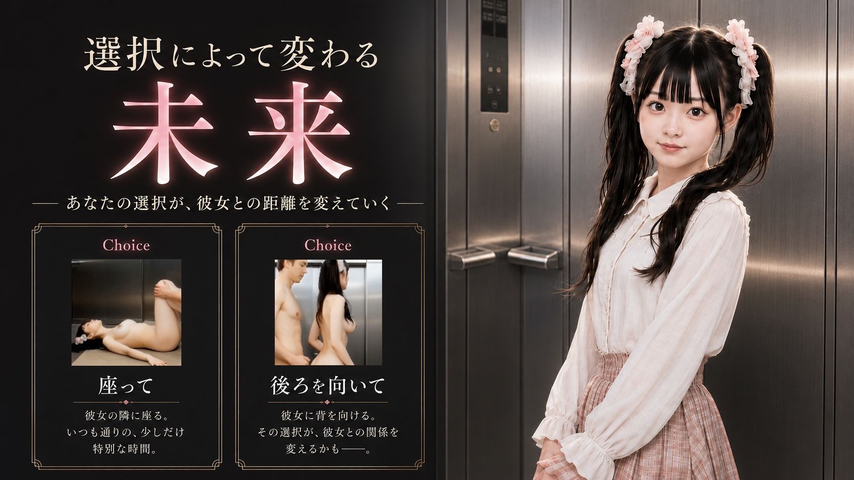 【フル実写動画】密室エレベーターに閉じ込められヤリマン巨乳人妻/ギャル/アイドルと中出しセックスした件 画像5