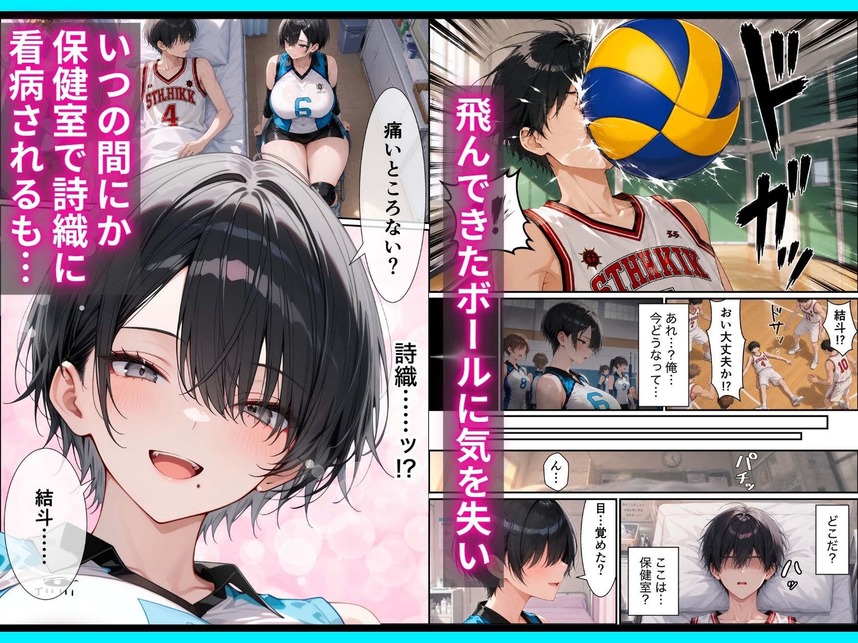 長身ボーイッシュ幼馴染との練習セックスは最高に気持ちいい 前編 画像3