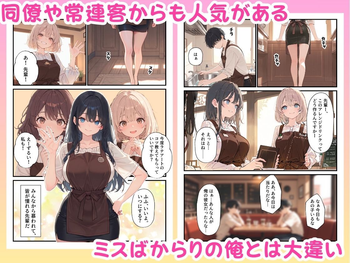 バイト先の憧れの先輩がエロコスプレイヤーだと発覚したので濃厚えちえちセックスした話 画像2