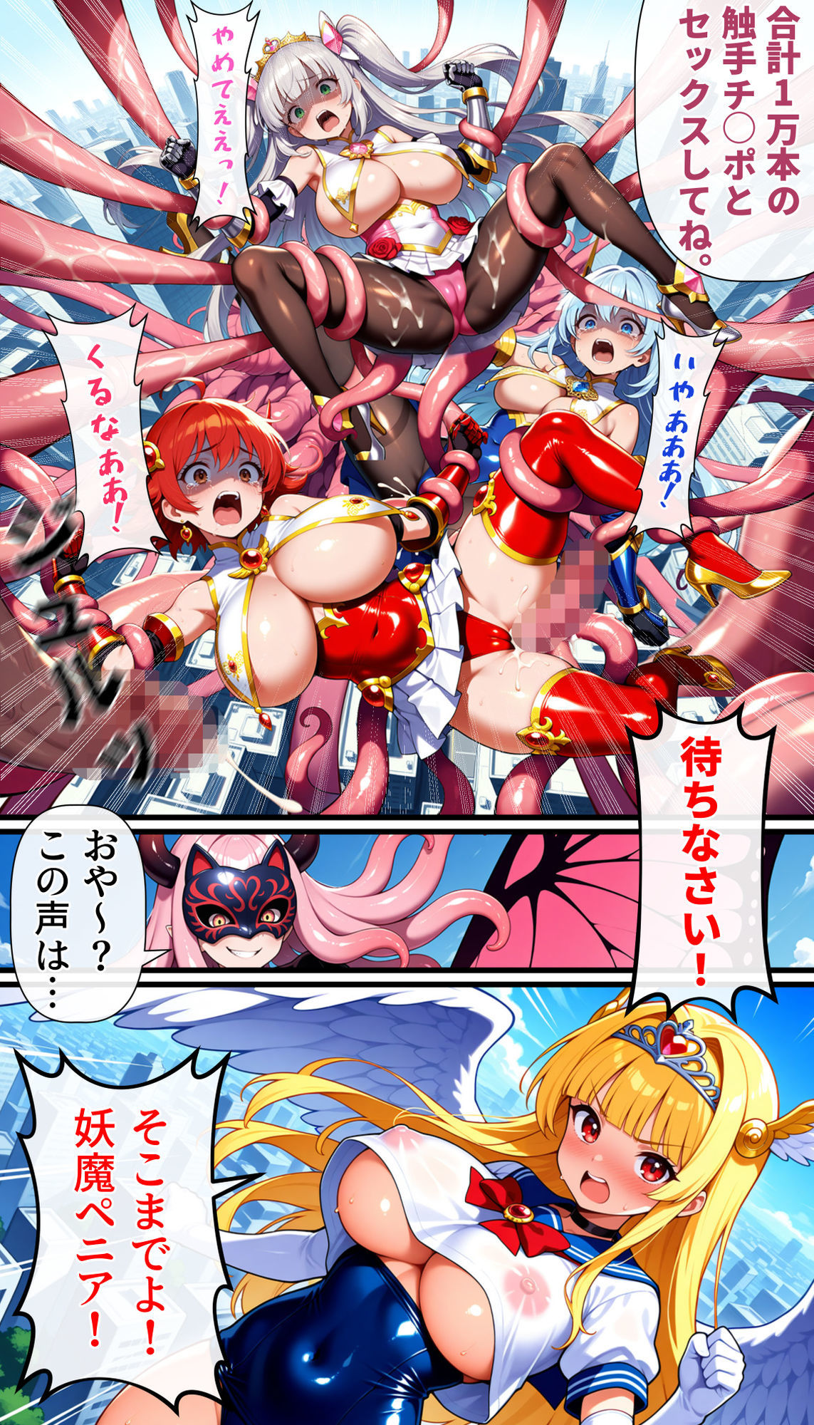 聖翼天使セラフィック・ナイツ〜裏切りのザーメンプール〜『学校は安全だと思ったのに』 画像9