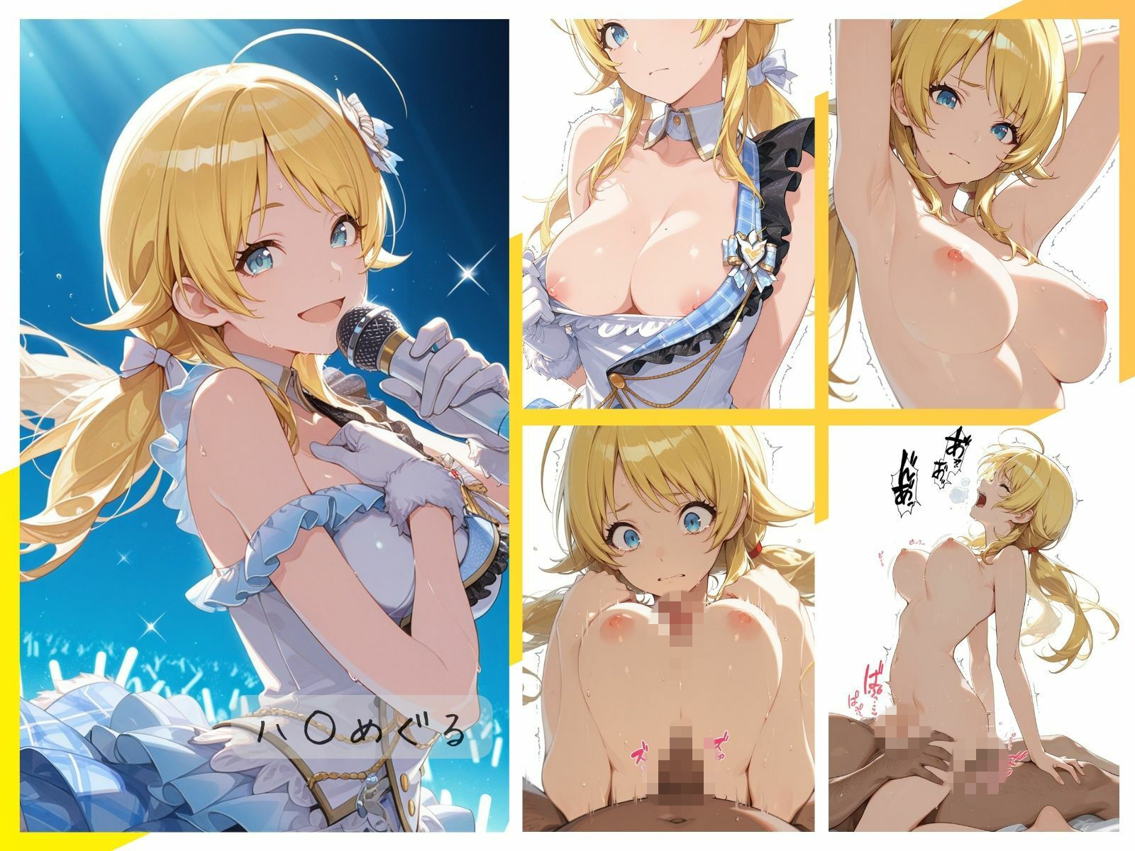 シャイニーアイドル全裸図鑑 n○ctchill&イ○ミネ編 画像7