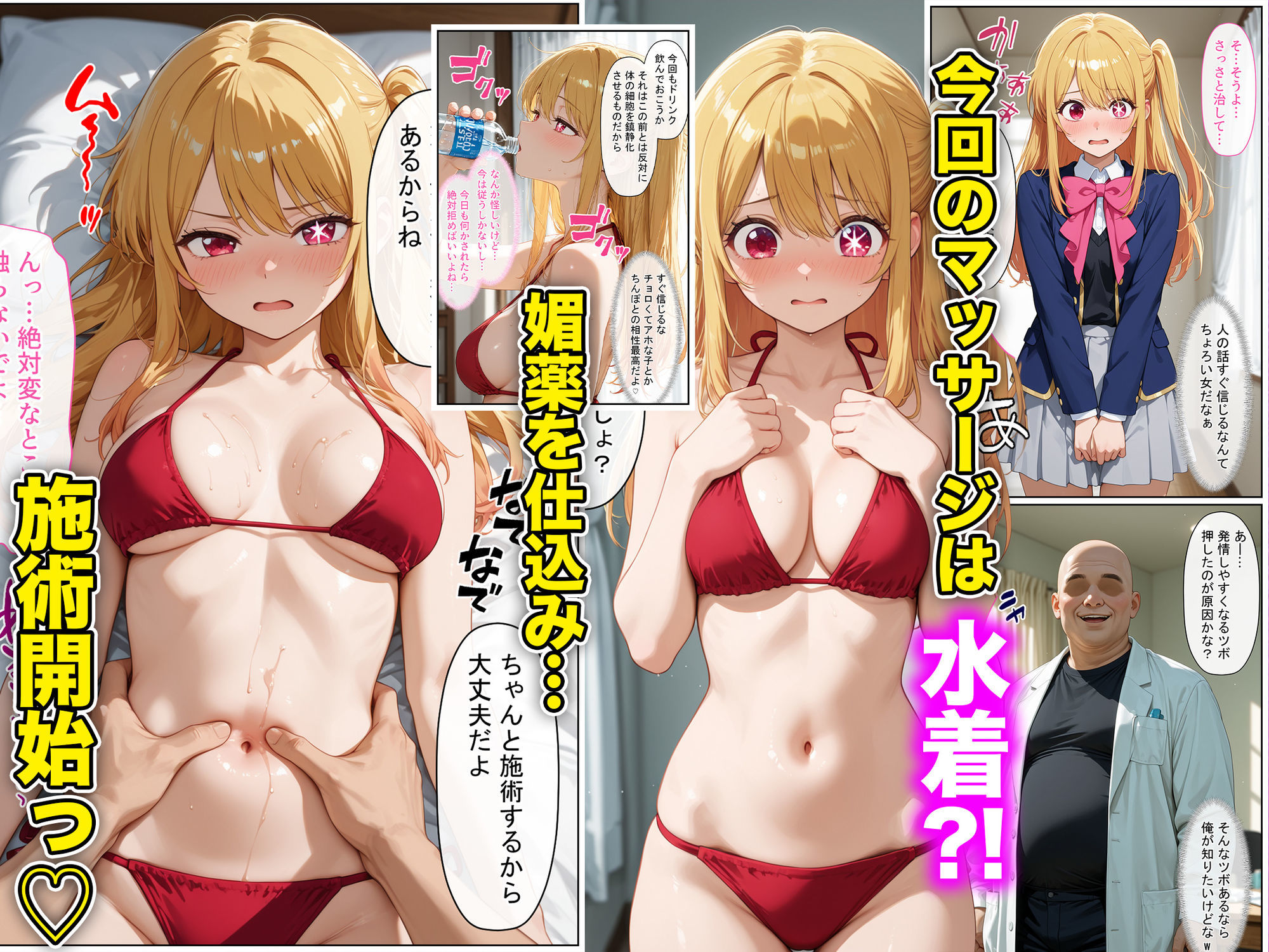 現役JKアイドルが媚薬マッサージに沼って自らおかわりを求めメスになった話 〜後編〜 画像2