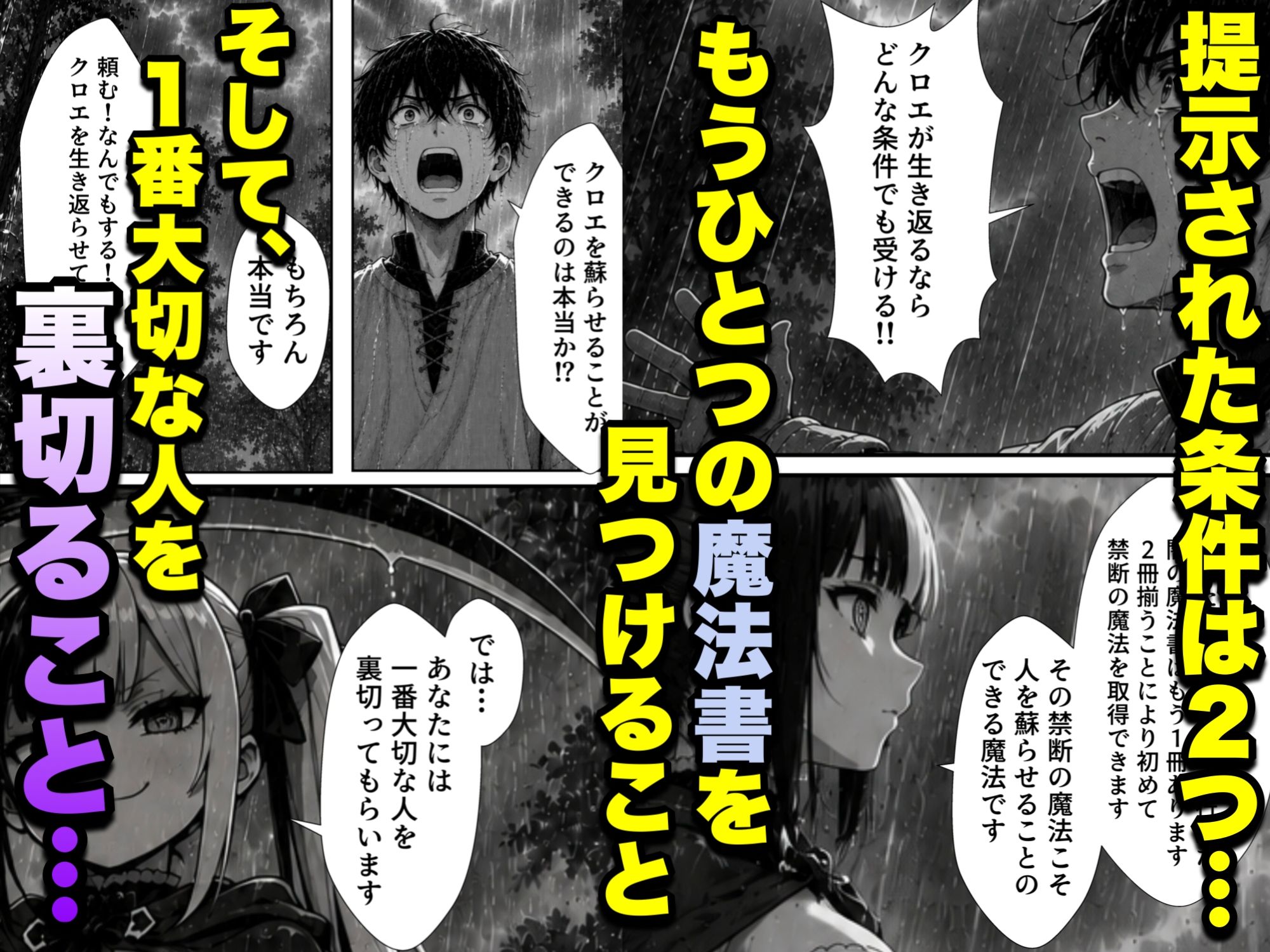 勇者パーティに処刑された闇魔法使いの俺は、EXスキル【時間牢獄】に目覚め、殺すより残酷な復讐をすることにした3〜妻を蘇らせる代償は、最愛の妻を裏切ることでした〜 画像7