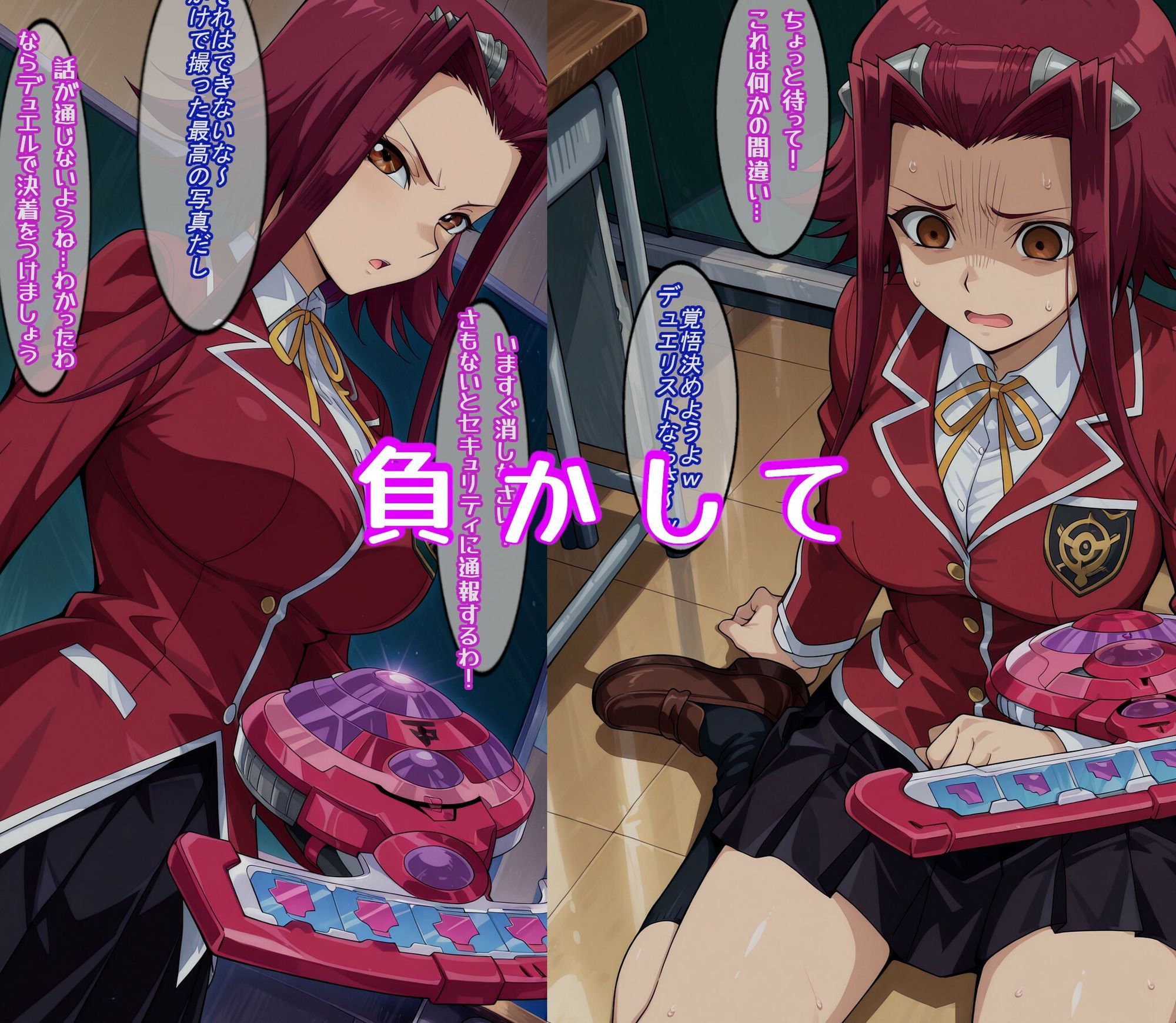 洗脳に負けた女決闘者4 画像5