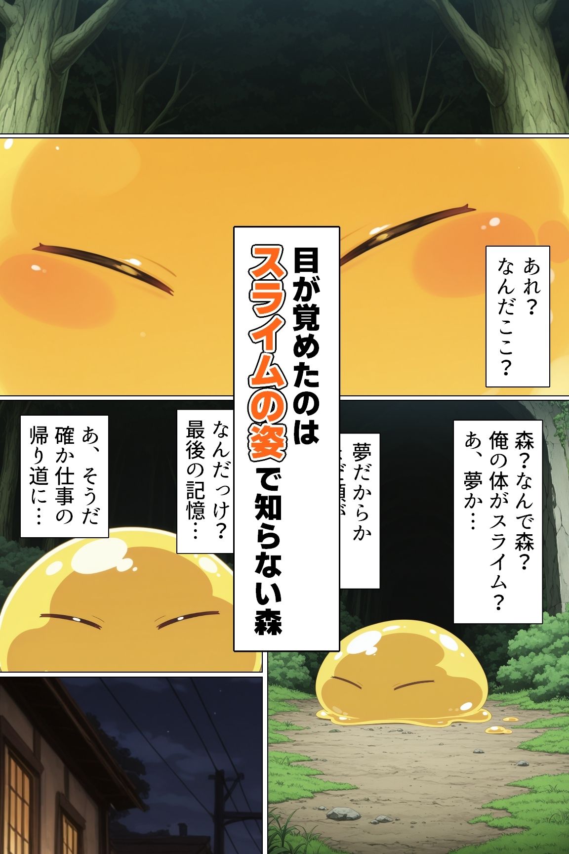 転生したらエロスライムになったのでスキル使って好き放題する 画像1