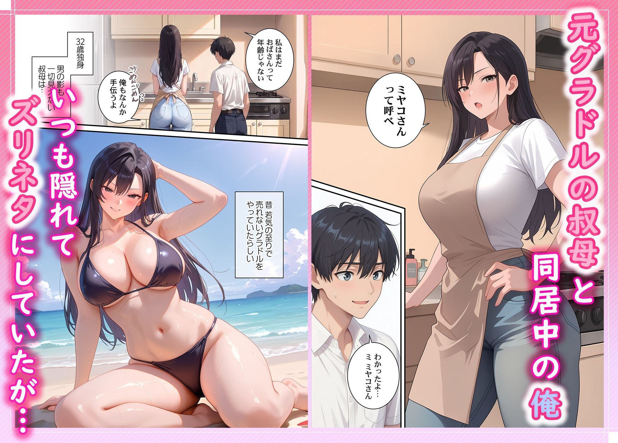 割り切りワイフ〜叔母そっくりな肉人形をハメ放題〜 画像1
