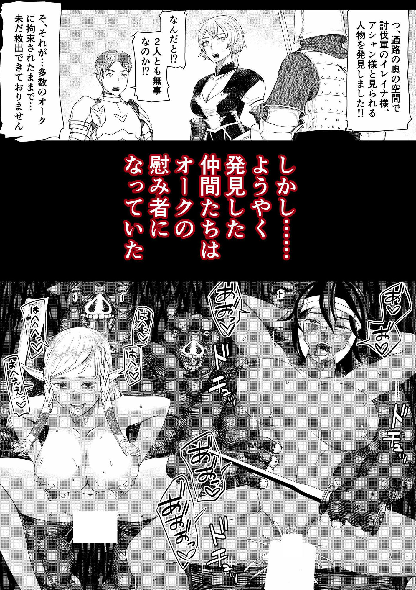 【女騎士異種姦NTR】シクリとリカール 第1巻 画像2