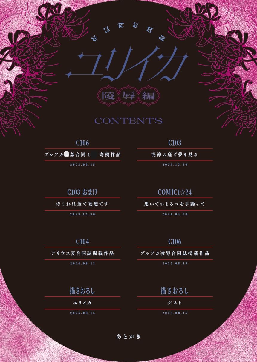 ブルアカ再録集「ユリイカ」凌●編 画像2