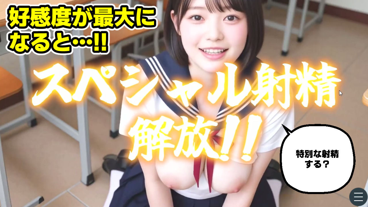 【次世代AI】射精大好き女子校生〜射精当番は君だ!絶頂へのカウントダウン!〜【AIヤバい】 画像4