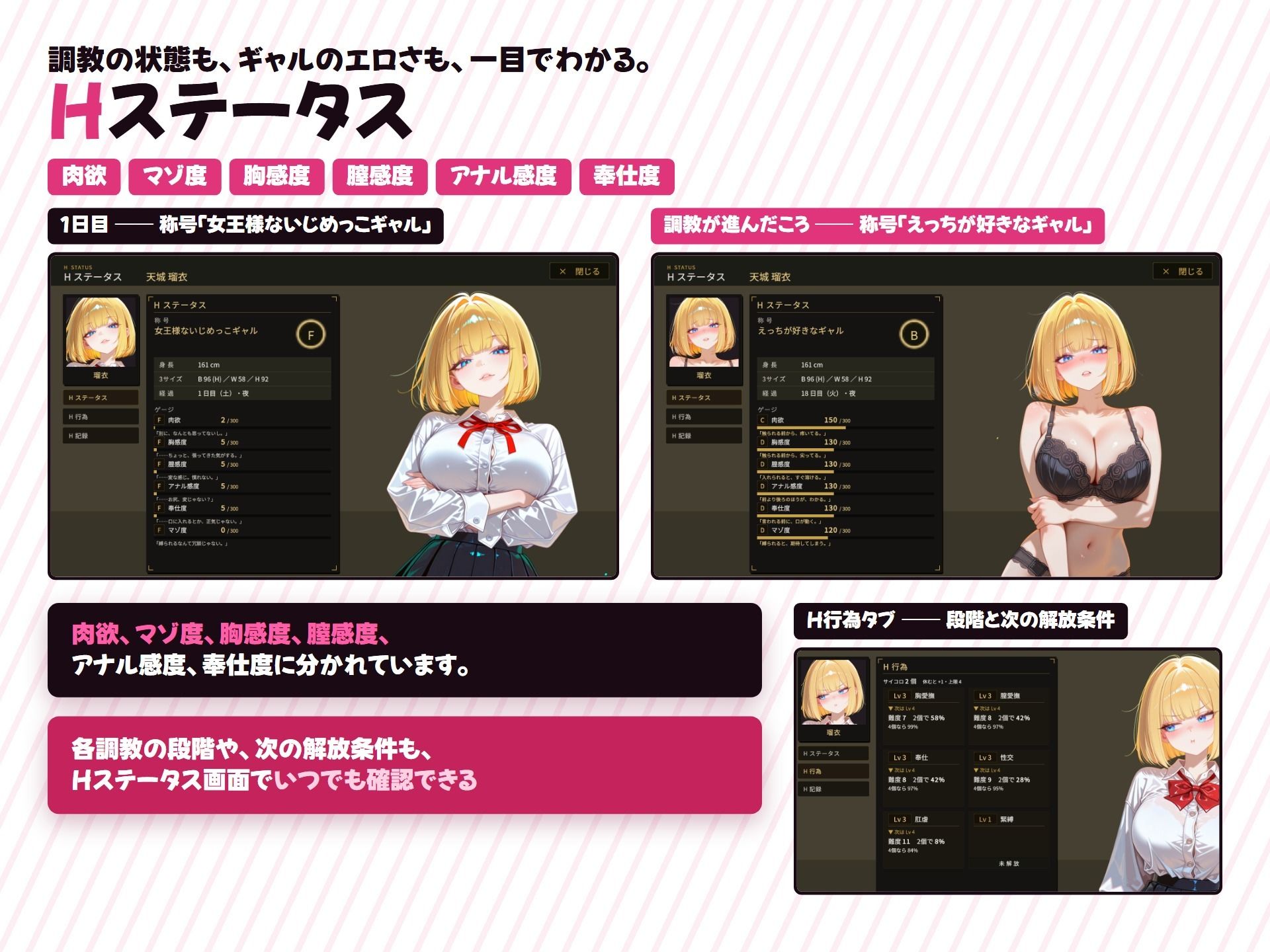 【調教シミュレーション】いじめっ子ギャル、堕ちる 〜30日間の完堕ち性活〜 画像5