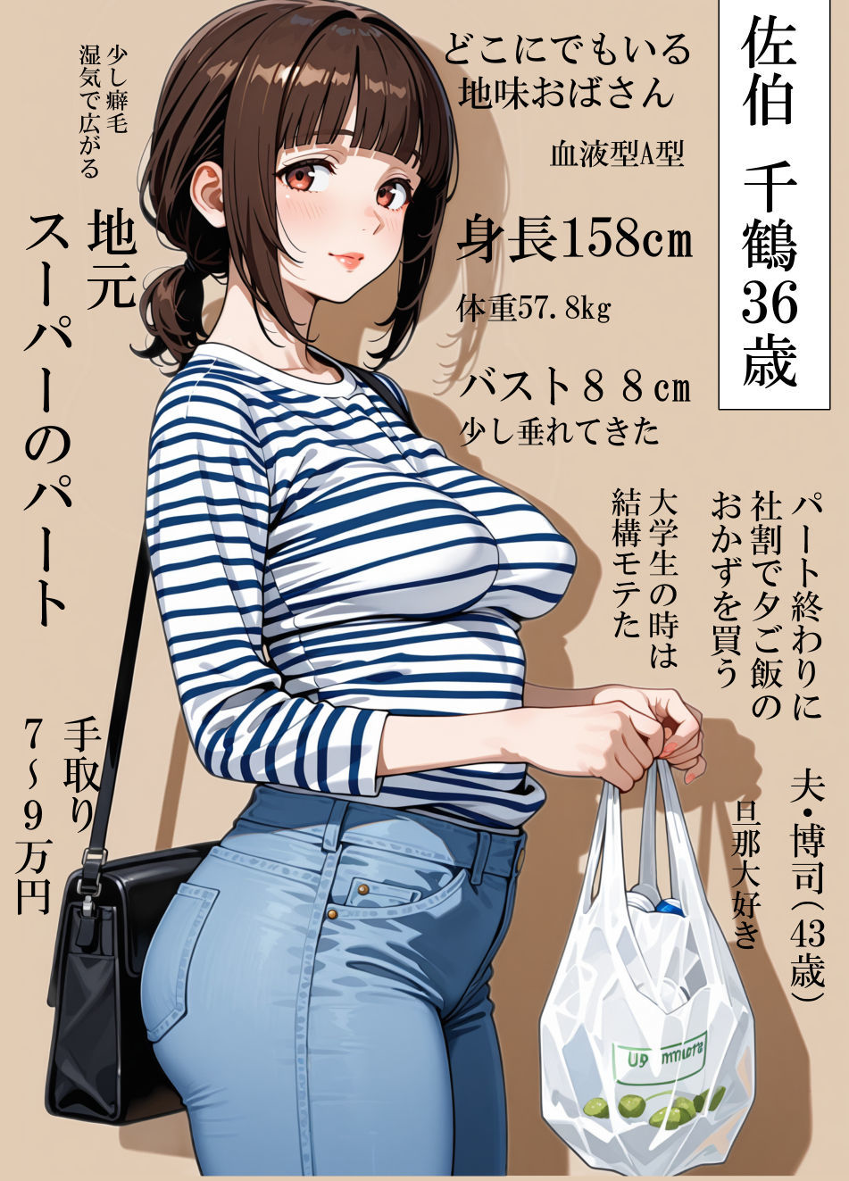 バイト先の地味なおばさん(36歳) おばさんだってセックスしたいッ! おばさんの一番奥で元気な精子、ピューして(はーと) 画像6