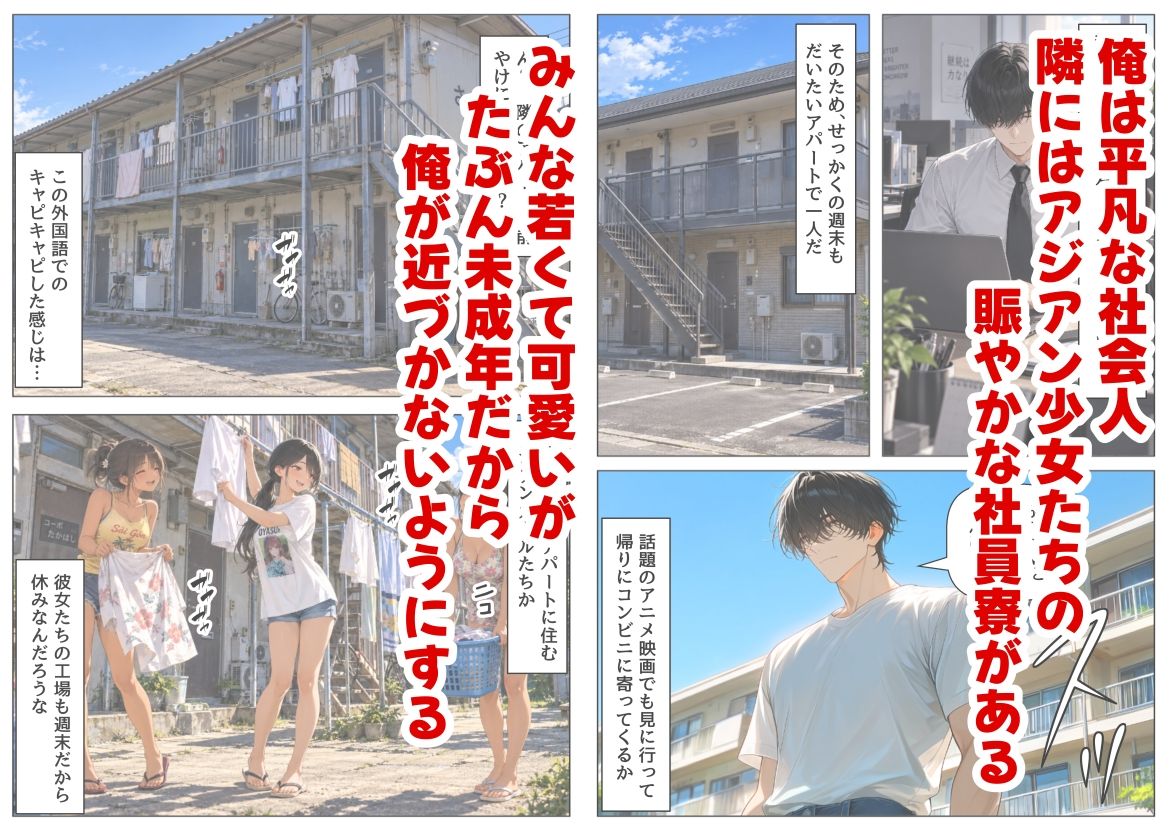 隣に住むアジアン少女と俺 画像1